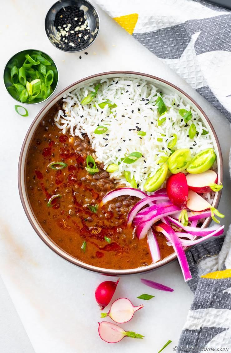 Instant pot best sale lentil curry