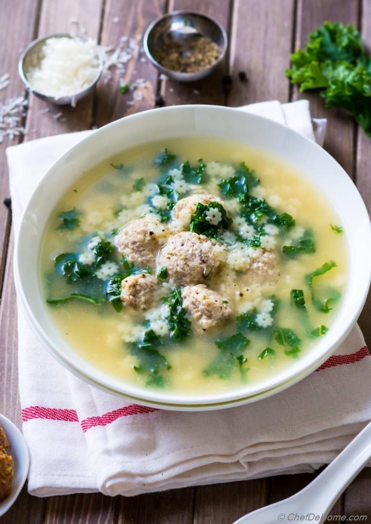 Italian Wedding Soup - To Simply Inspire