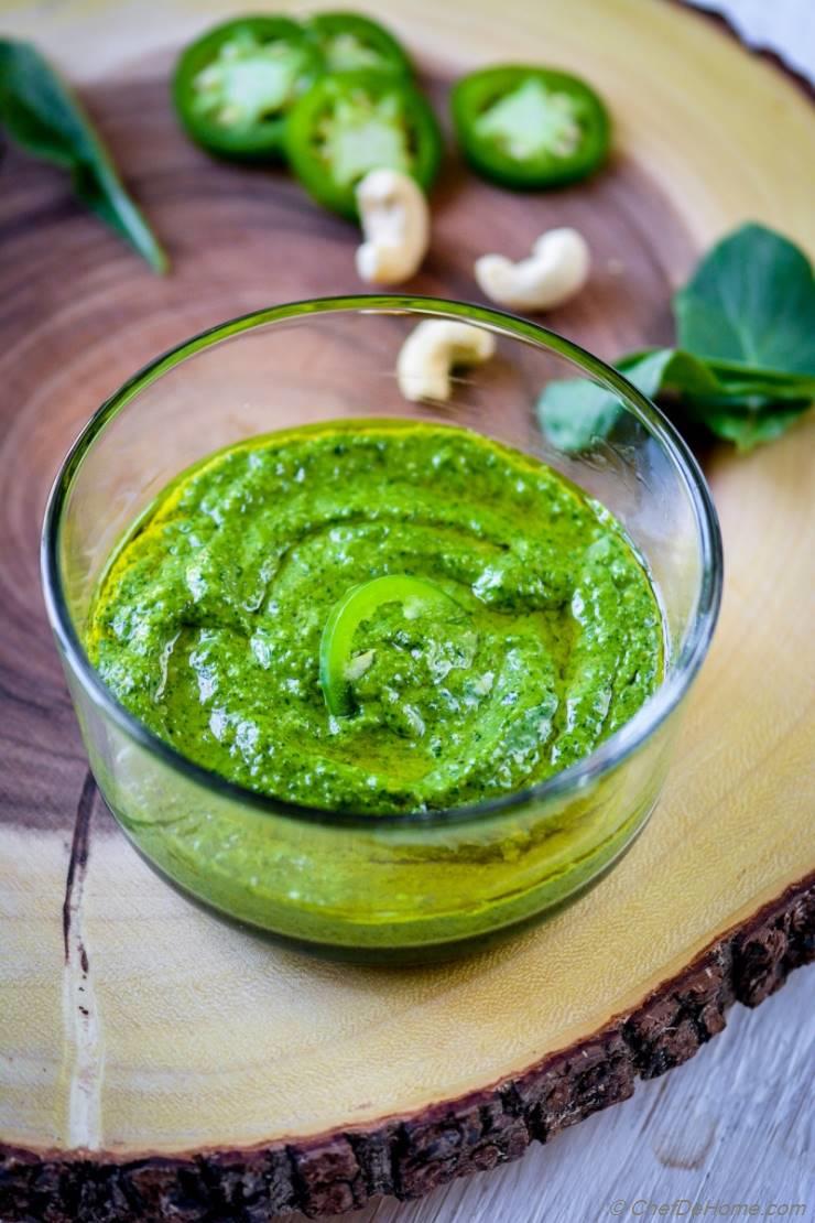 How To Make Spicy Arugula Pesto