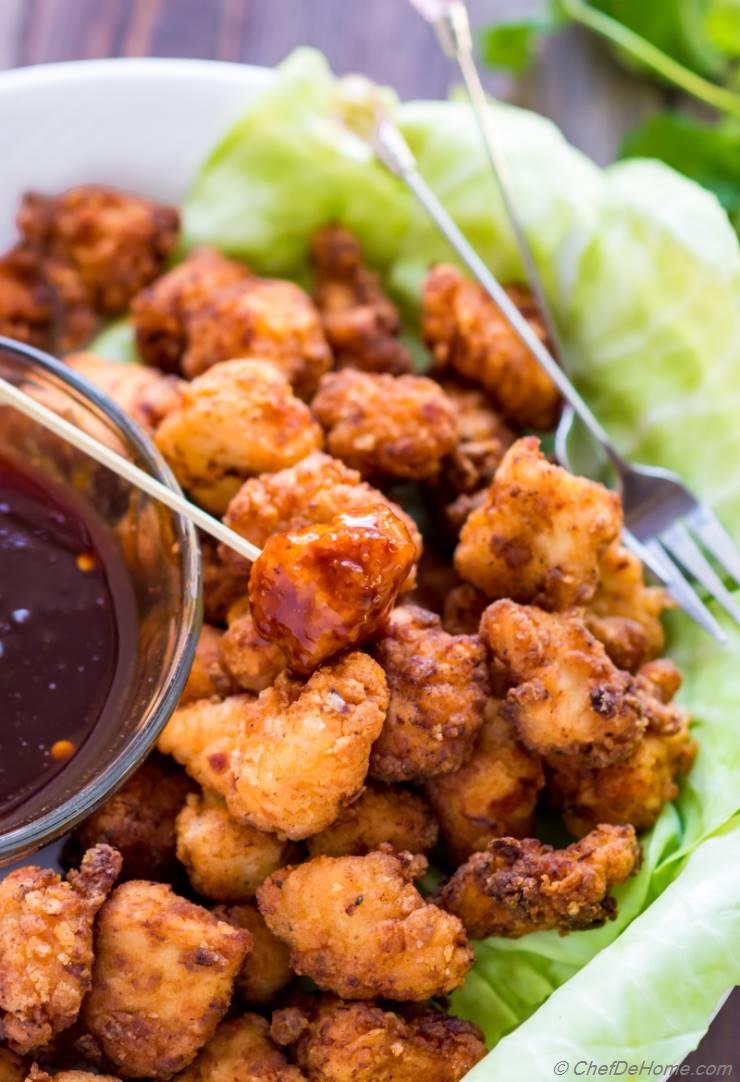 Firecracker Popcorn Chicken