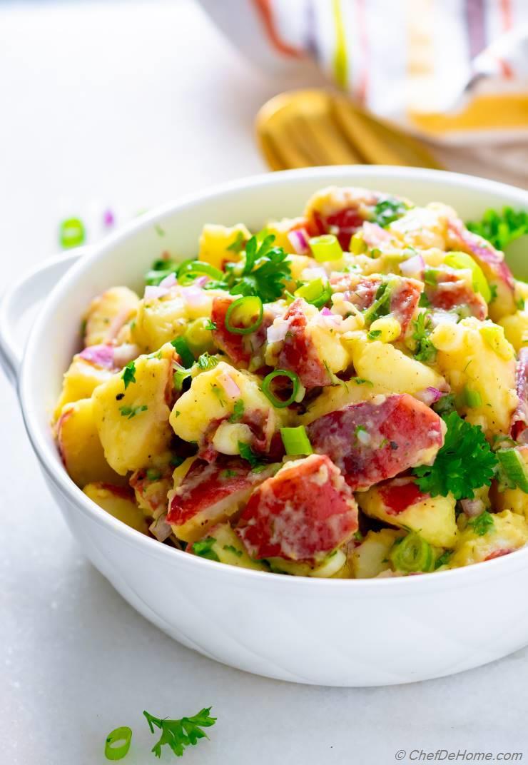German Potato Salad Recipe ChefDeHome German Potato Salad Recipe ChefDeHome