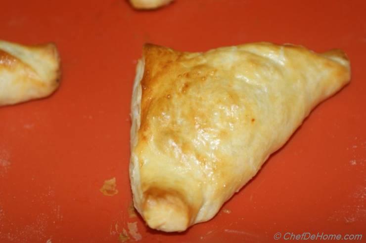 Savory Puff Pastry Turnovers