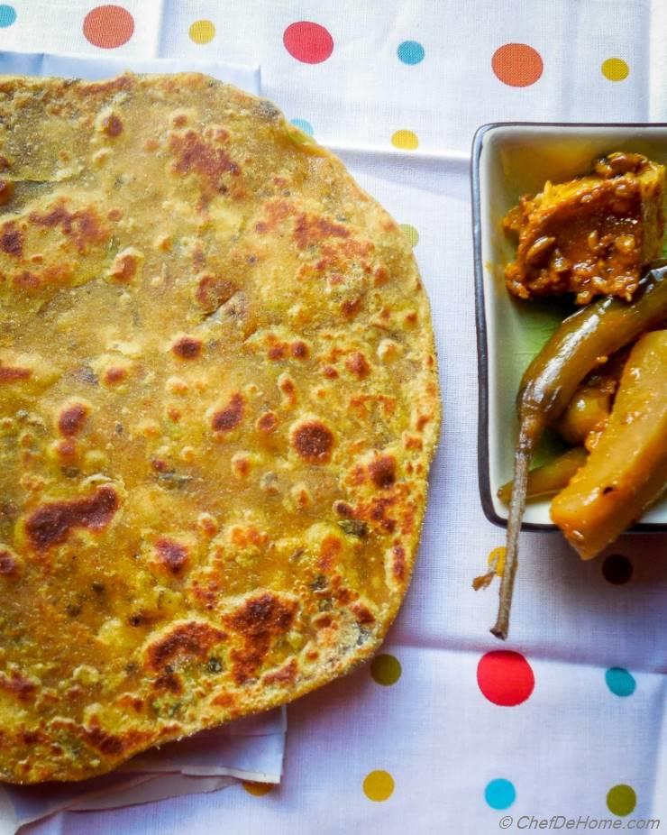 Spiced Chickpea Flat Bread