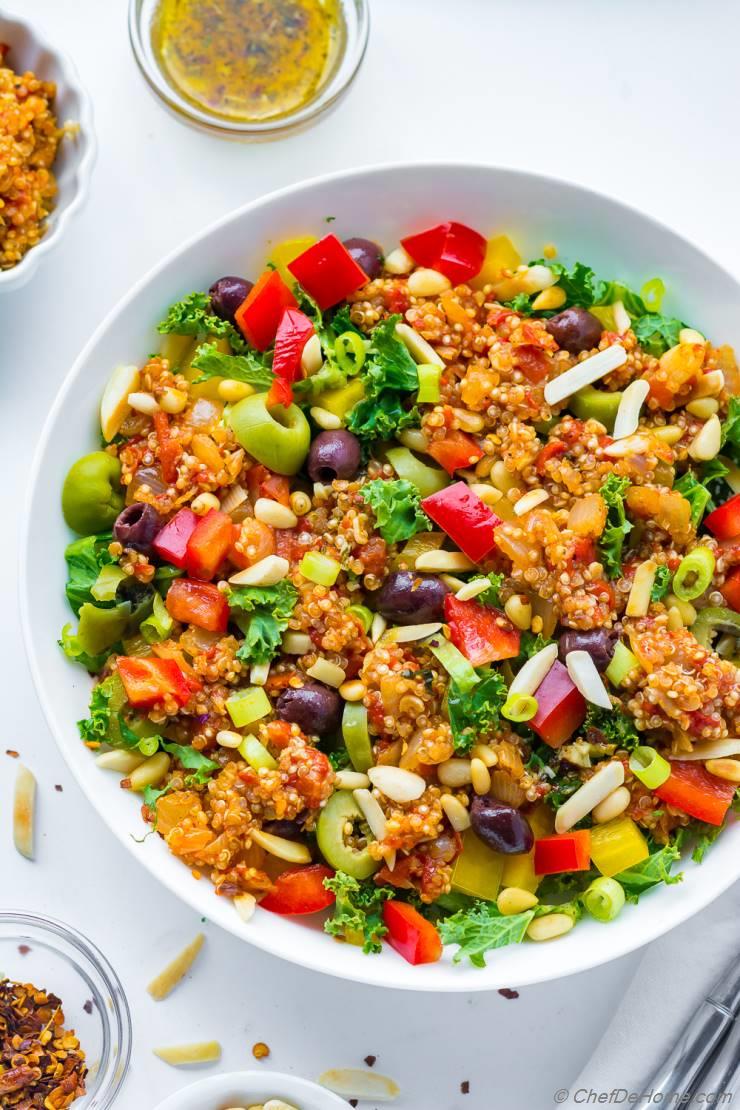 Ultimate Greek Quinoa Salad