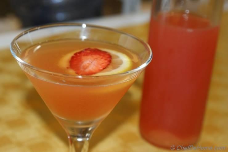 Rhubarb Orange Mocktail