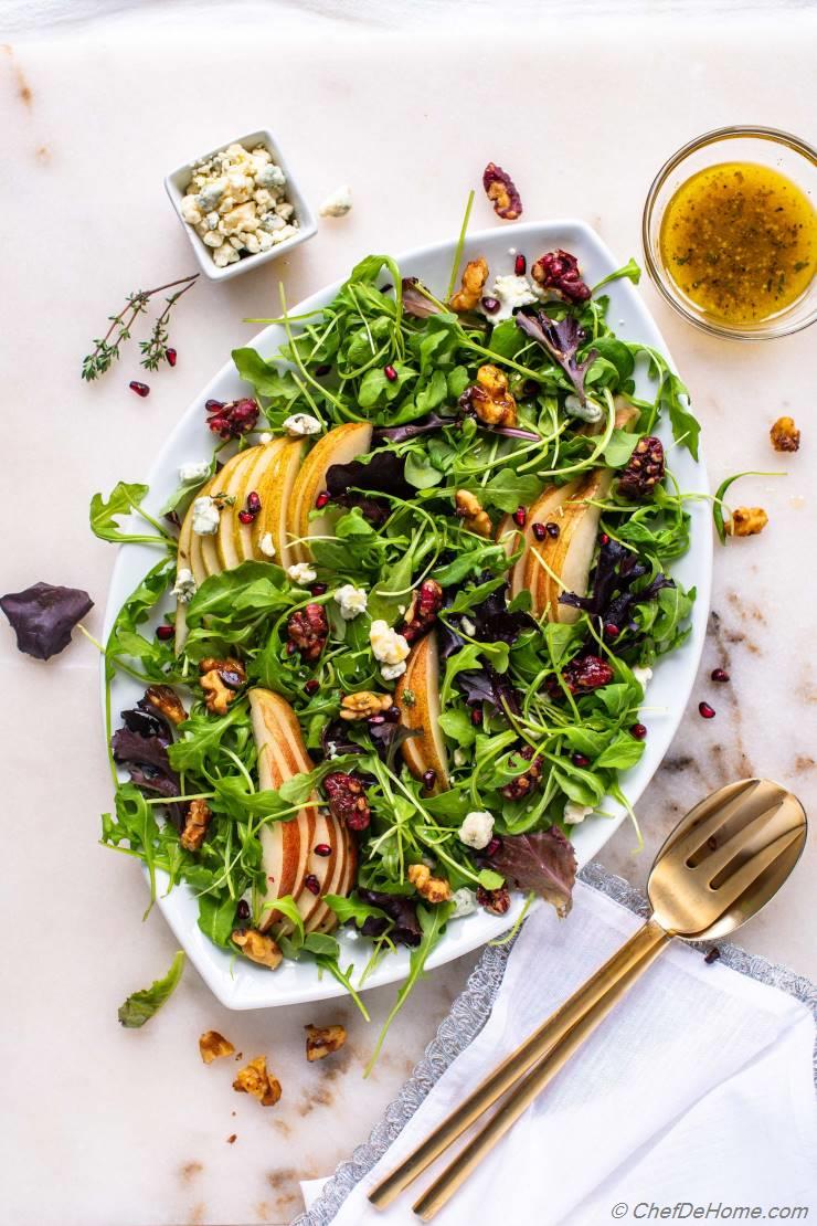 Arugula Pear Salad