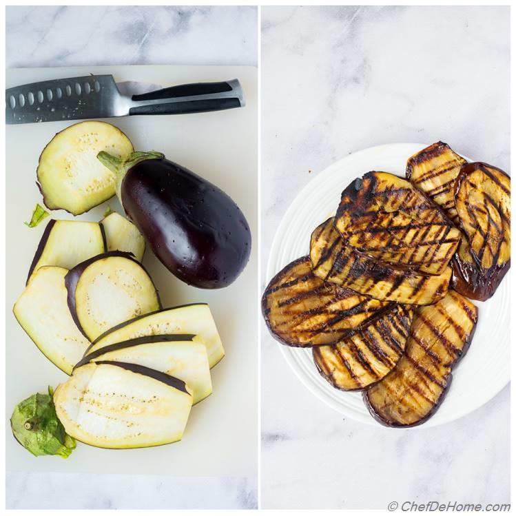 Grilled Eggplant for Pasta Norma