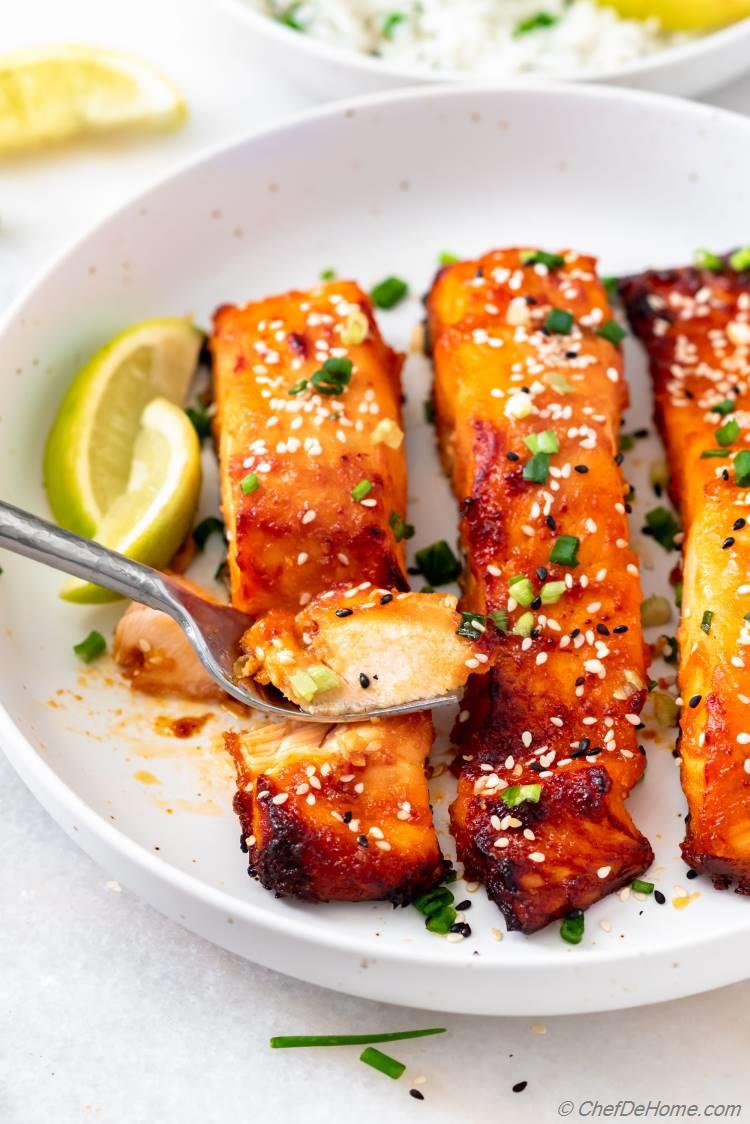 Air Fryer Salmon Fillets