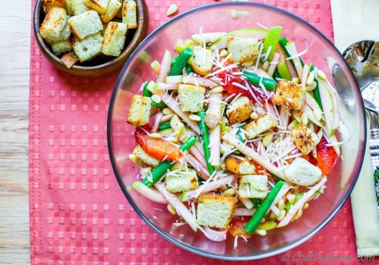 Green Beans and Apple Salad | chefdehome.com