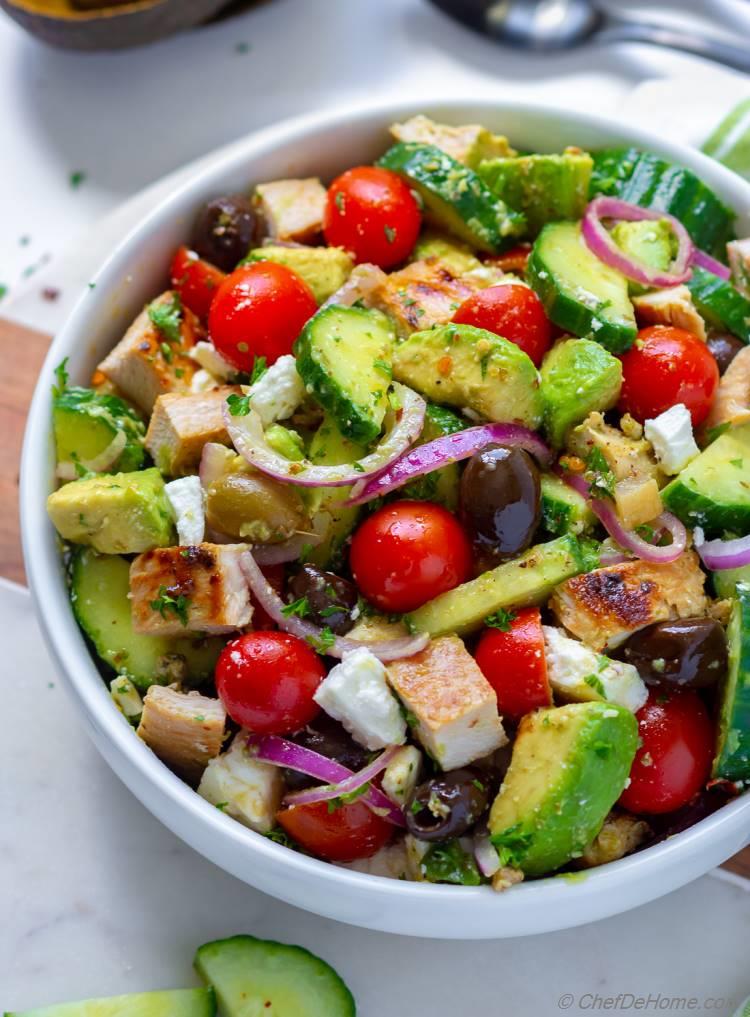 Chicken Avocado Salad