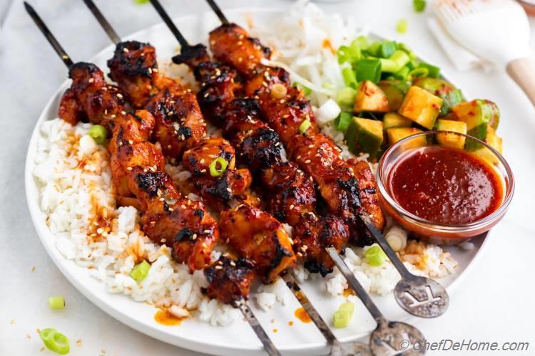 Korean BBQ Chicken Spicy Recipe