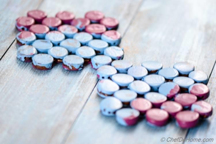 DIY Painted Coasters for Food Photography | chefdehome.com