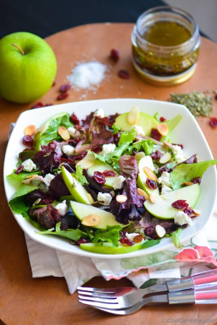Simply Delicious Apple and Goat Cheese Salad from Boudin Bakery Now you can make it at home 