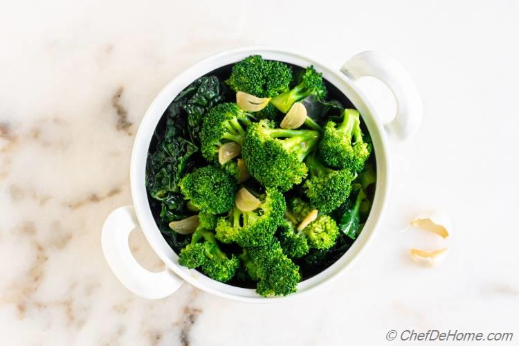 Broccoli with Soy Sauce and Garlic