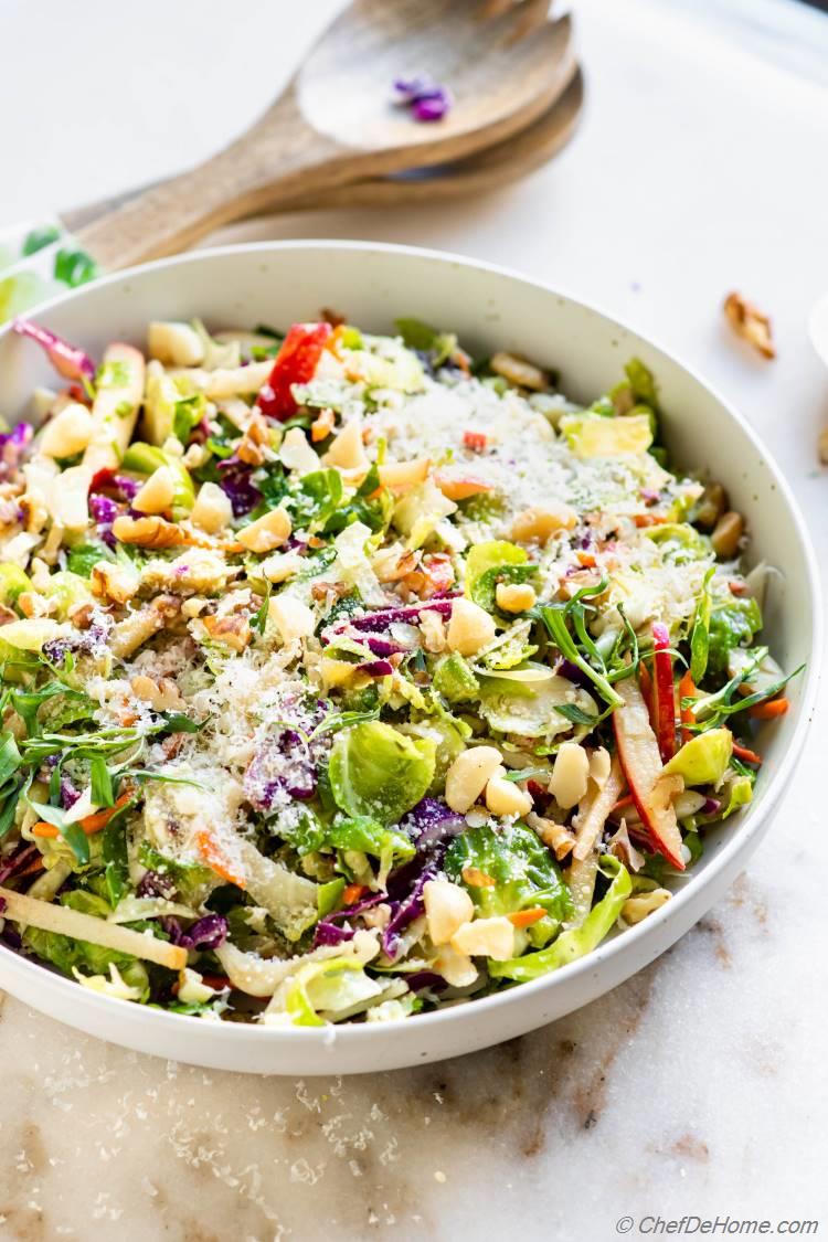 Brussel Sprouts Coleslaw