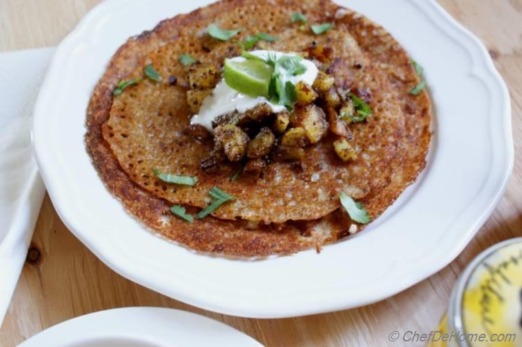 Buckwheat Sprouts Crepe Recipe