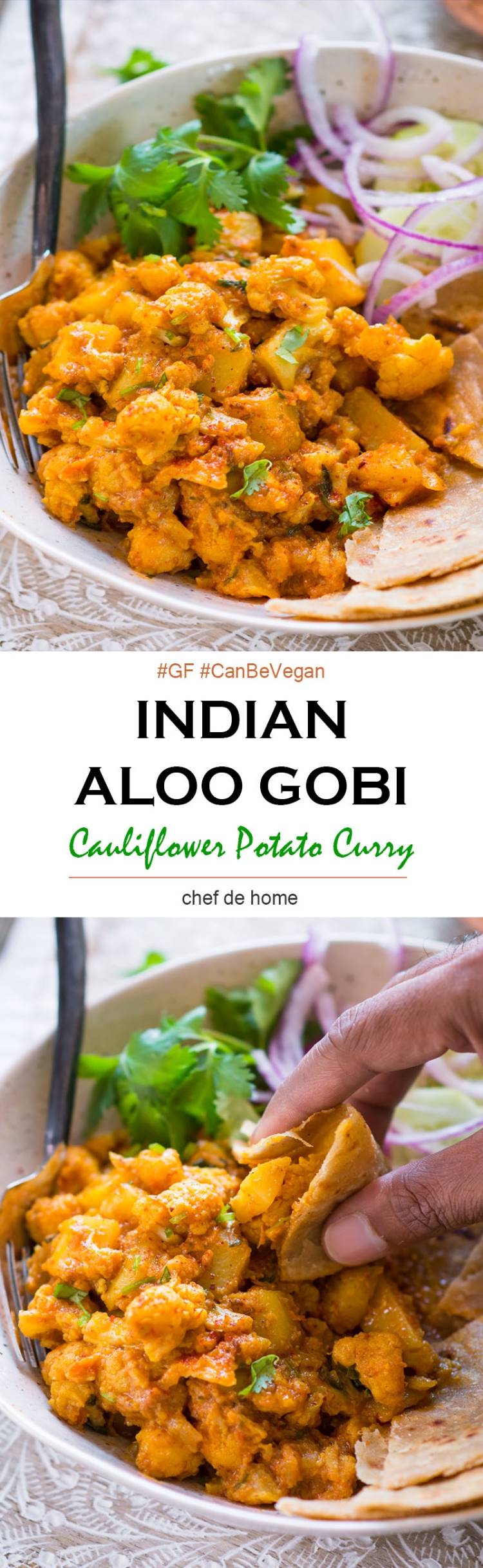 Aloo Gobi for meatless Main Course | chefdehome.com