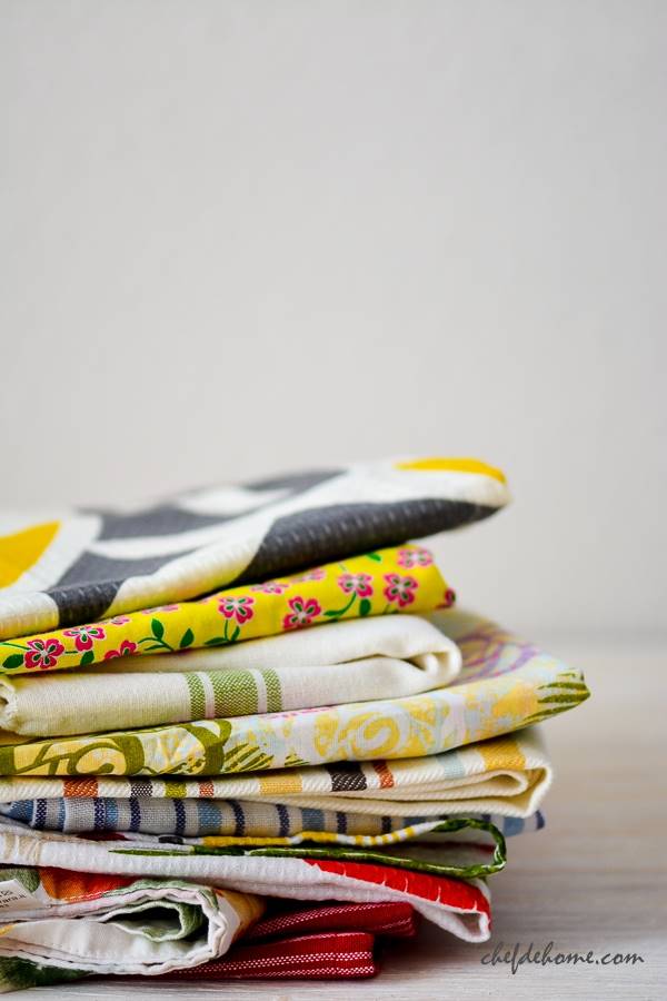 Food Styling Props Napkins and Towels | Chefdehome.com