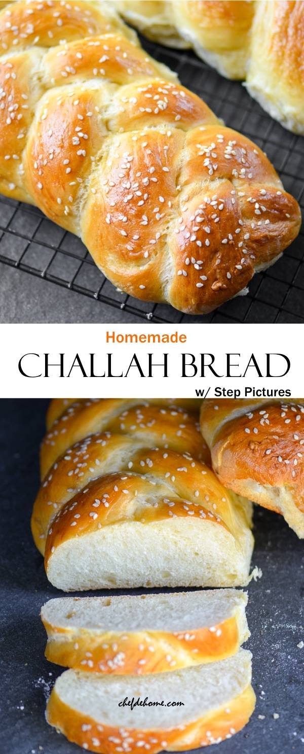 Scrumptious Traditional Braided Challah Bread for Dinner