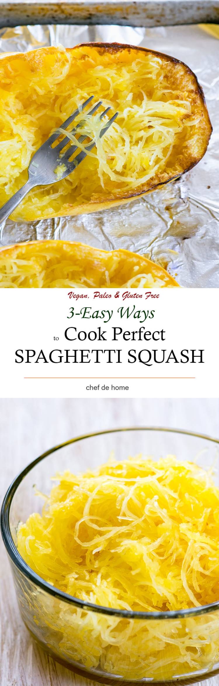 How to cook Spaghetti Squash | chefdehome.com