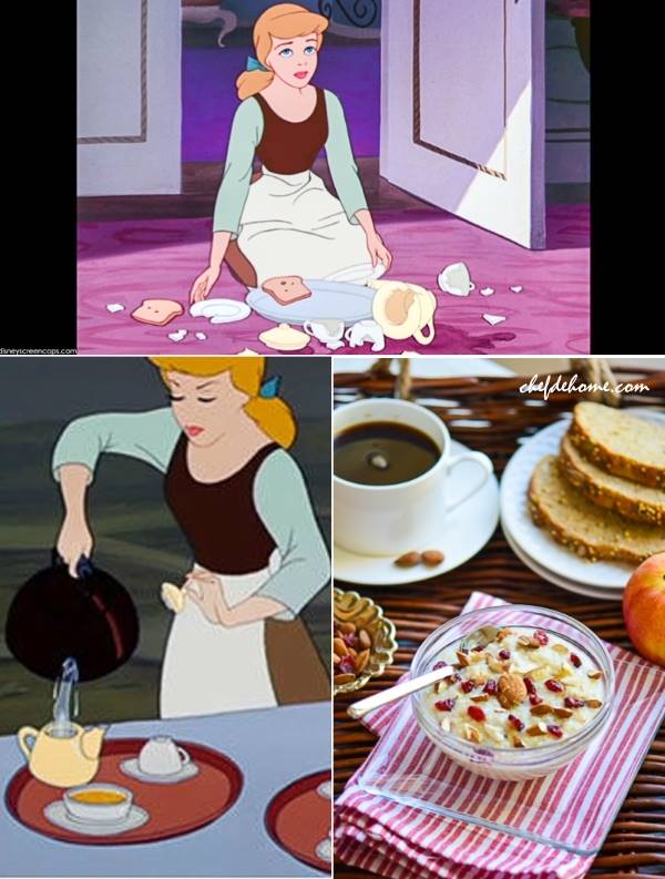 Disney Movie Cinderella Tea and Porridge