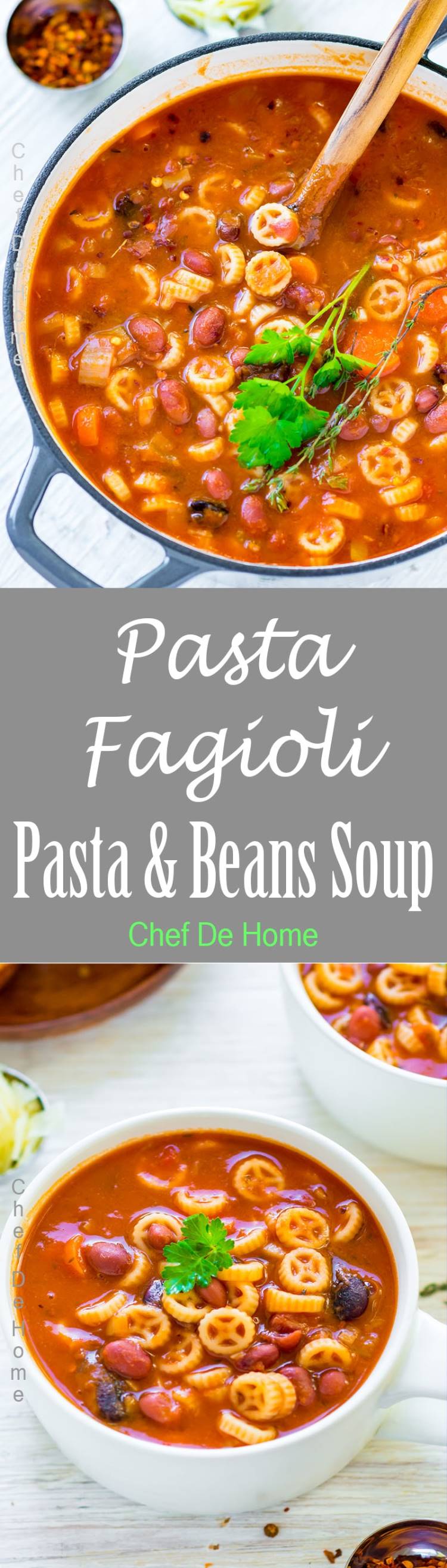 Pasta e Fagioli Soup Recipe | chefdehome.com