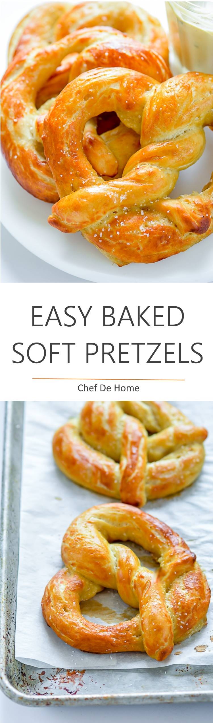 Easy and extra Soft Pretzels favorite of kids and party friendly | chefdehome.com