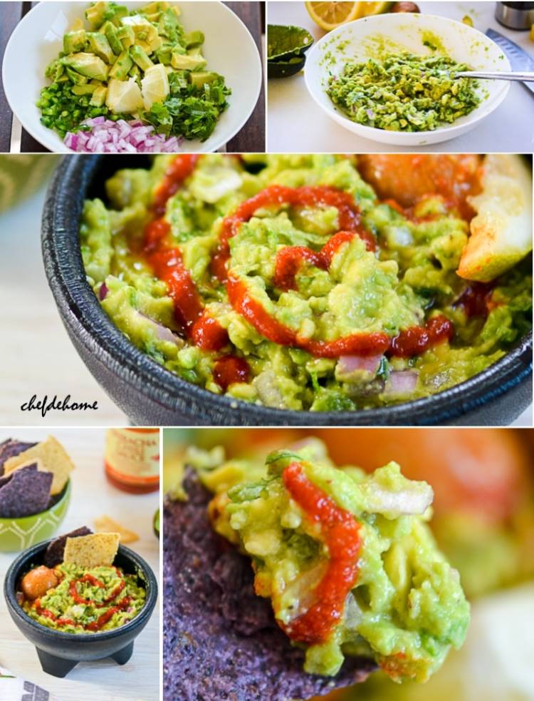 Ready for Cinco De Mayo Party with Sriracha Guacamole | chefdehome.com