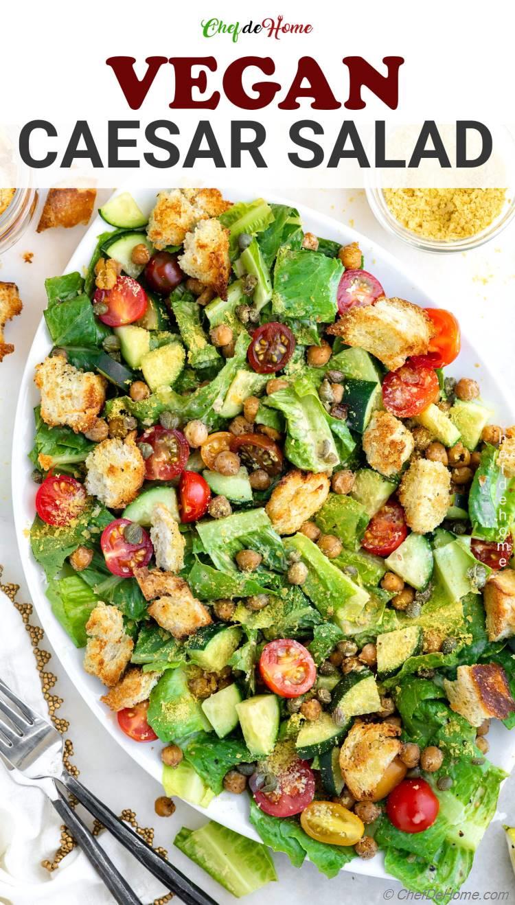 Vegan Caesar Salad Recipe