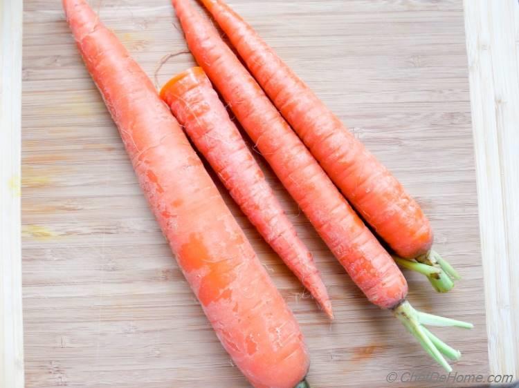 Carrots for Carrot Halwa