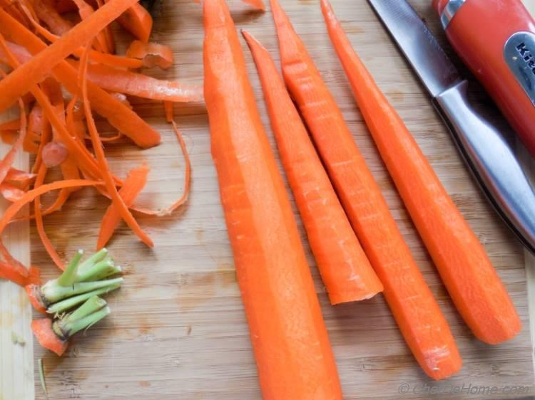 Carrots for Carrot Halwa