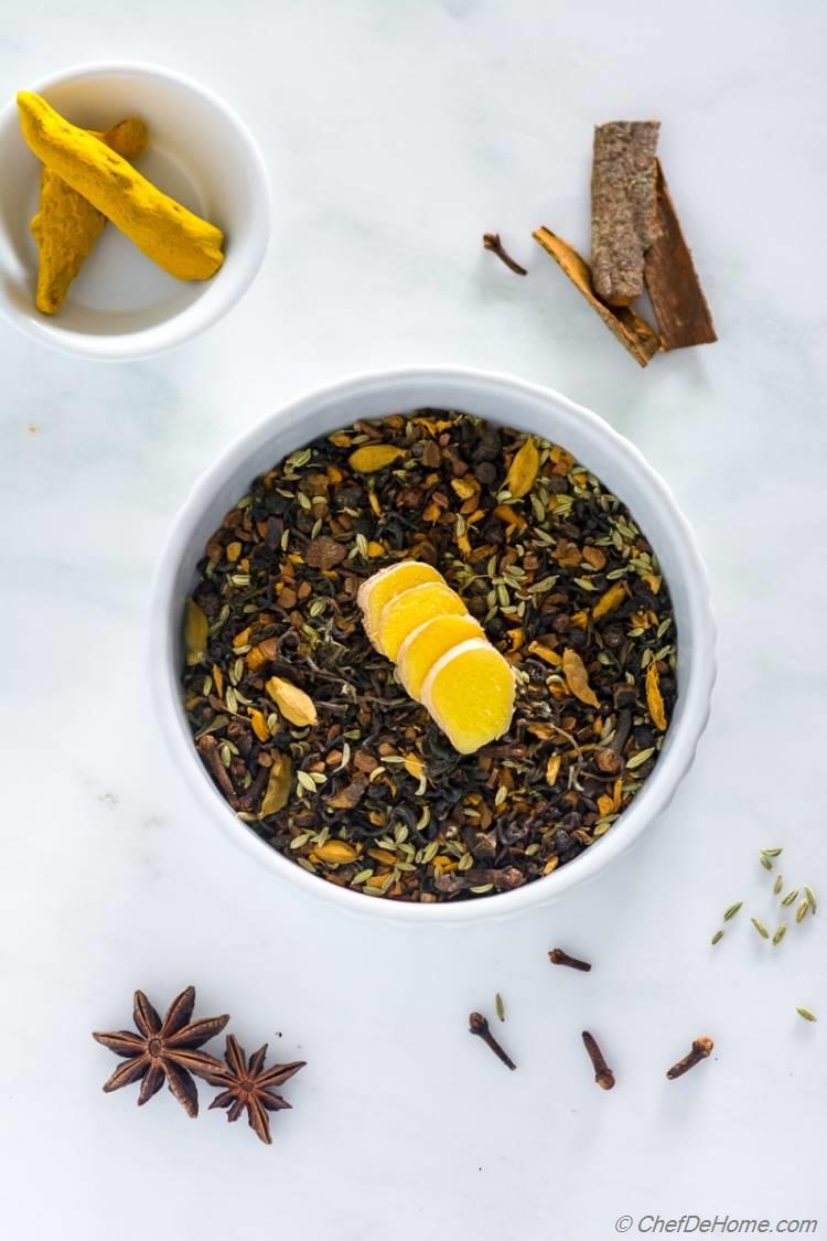 Chai Tea with Warm Spices