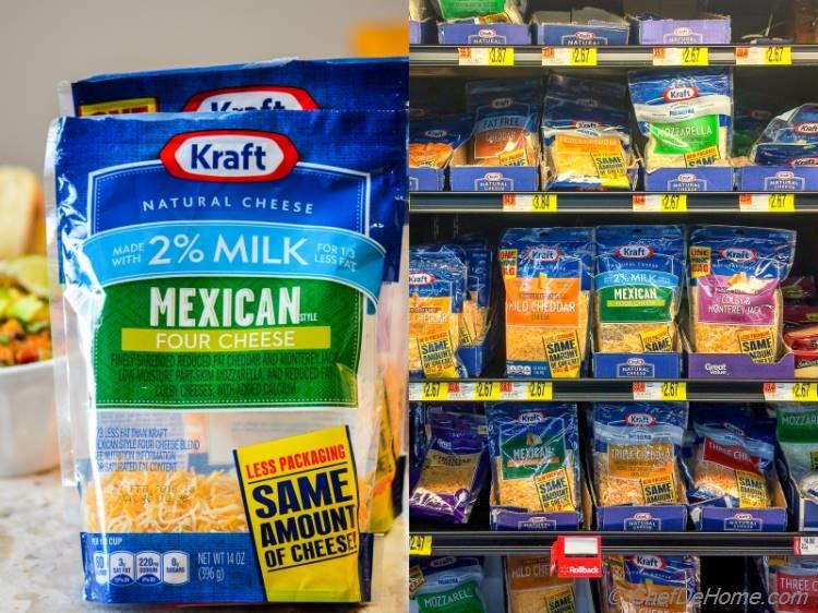 Krafts Natural Cheese at Walmart | chefdehome.com