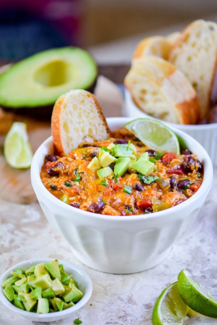 Mexican Easy Cheese Dip in Crock Pot | chefdehome.com