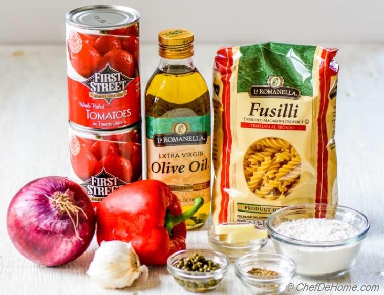 Chicken Cacciatore Ingredients | chefdehome.com