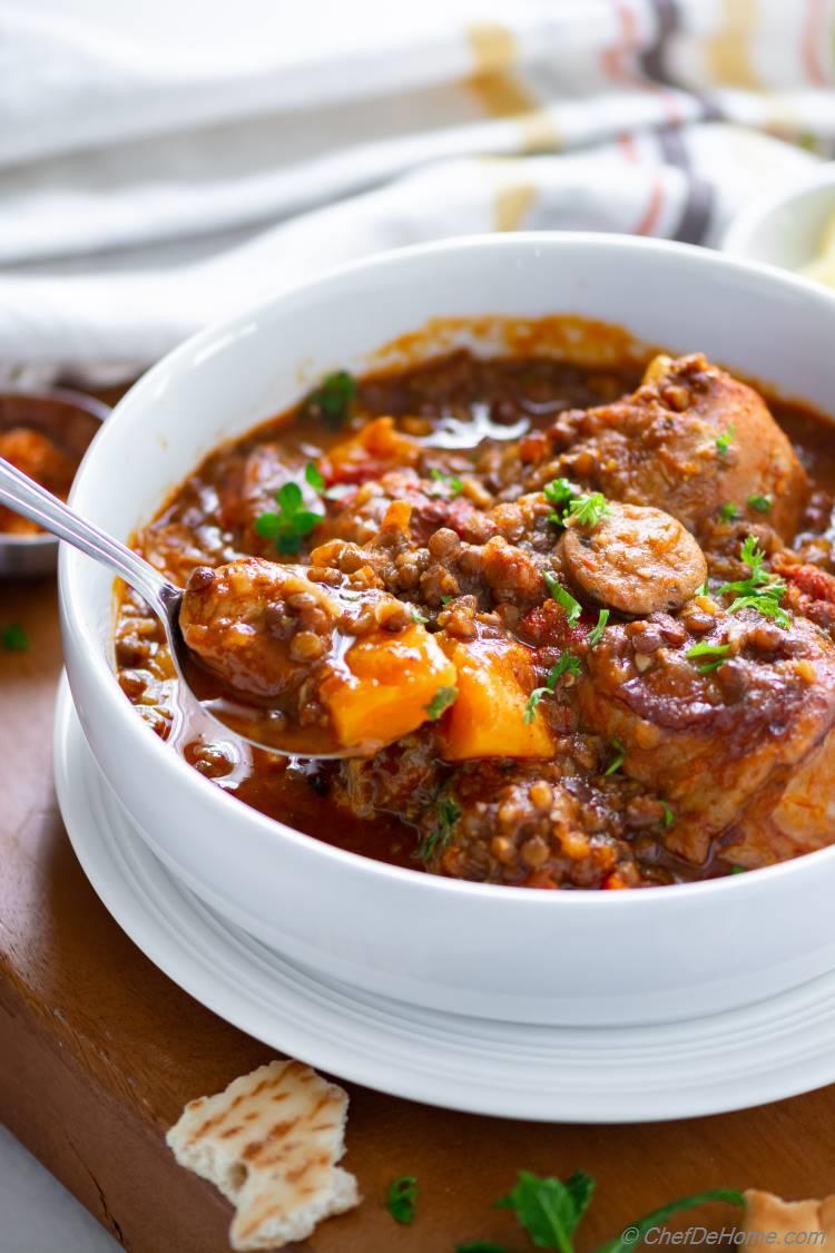 Chicken Stew Bowl