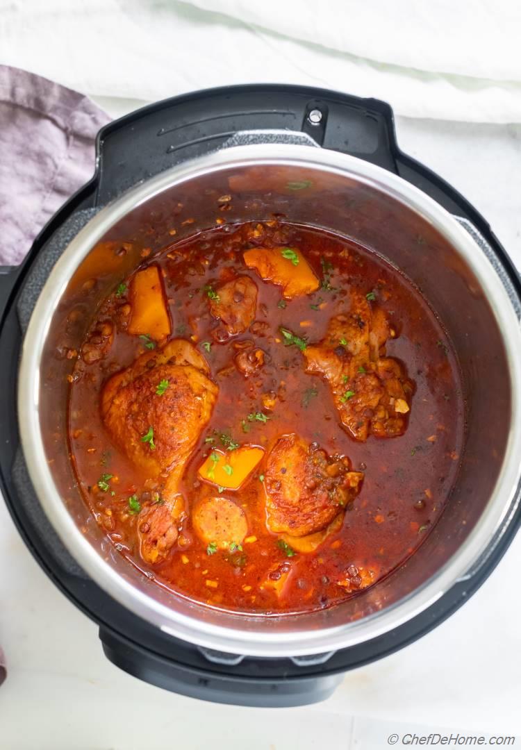 Chicken Stew Instant Pot