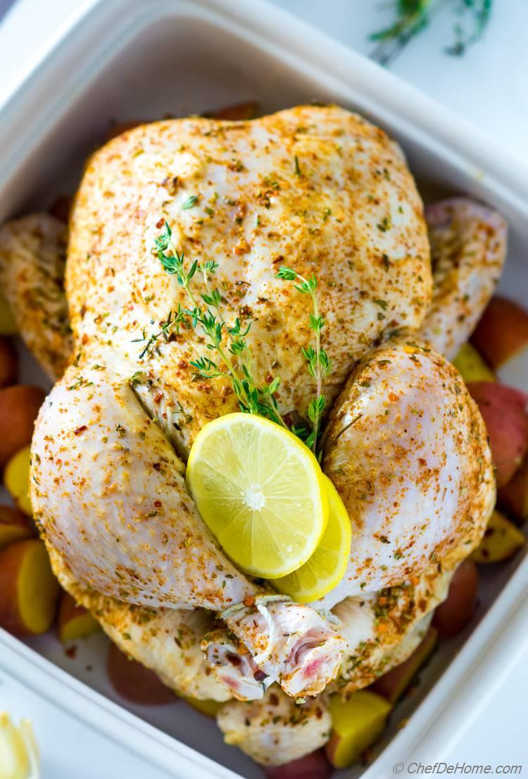 Roasted Whole Chicken Recipe