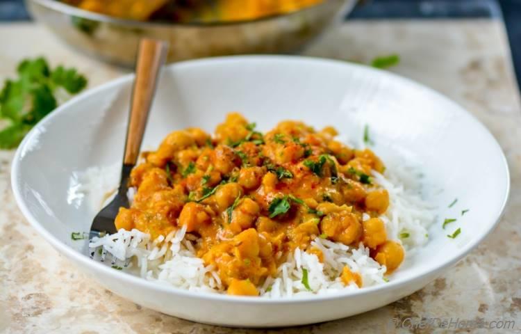 25 minutes for a Healthy and Lite Indian Curry Dinner | chefdehome.com
