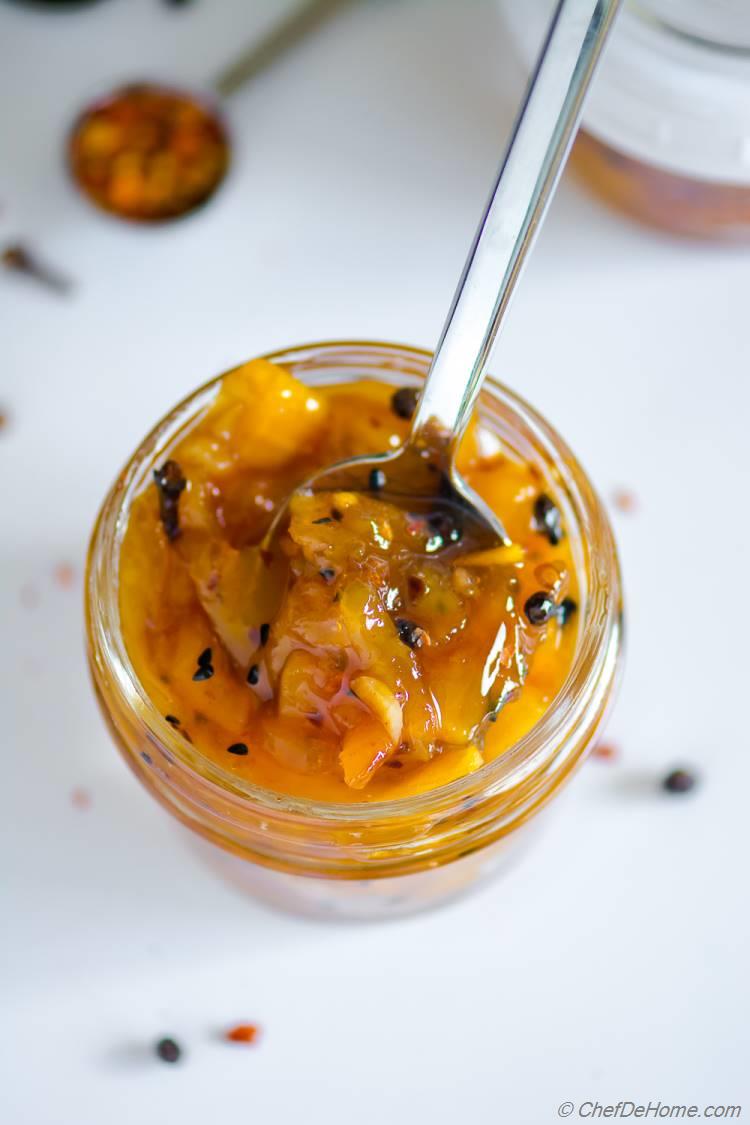 Mango Chutney Recipe | ChefDeHome.com