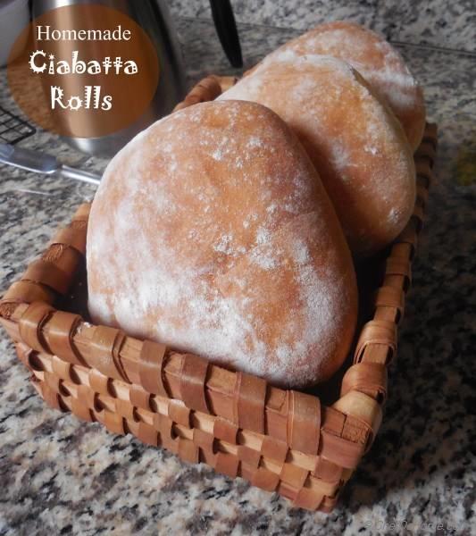 Italian Ciabatta Dinner Rolls | chefdehome.com