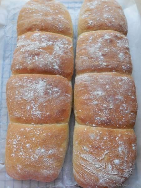 Homemade Ciabatta Bread Rolls