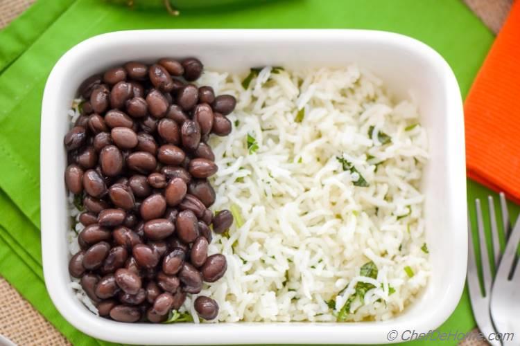 Cilantro Rice Like Chipotle Mexican Grill | chefdehome.com