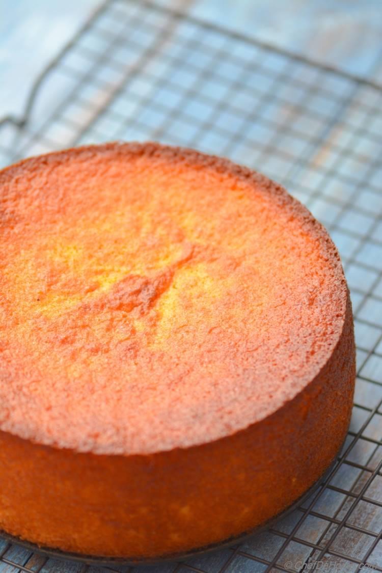 Moist, gluten free, citrus-y Clementine Cake