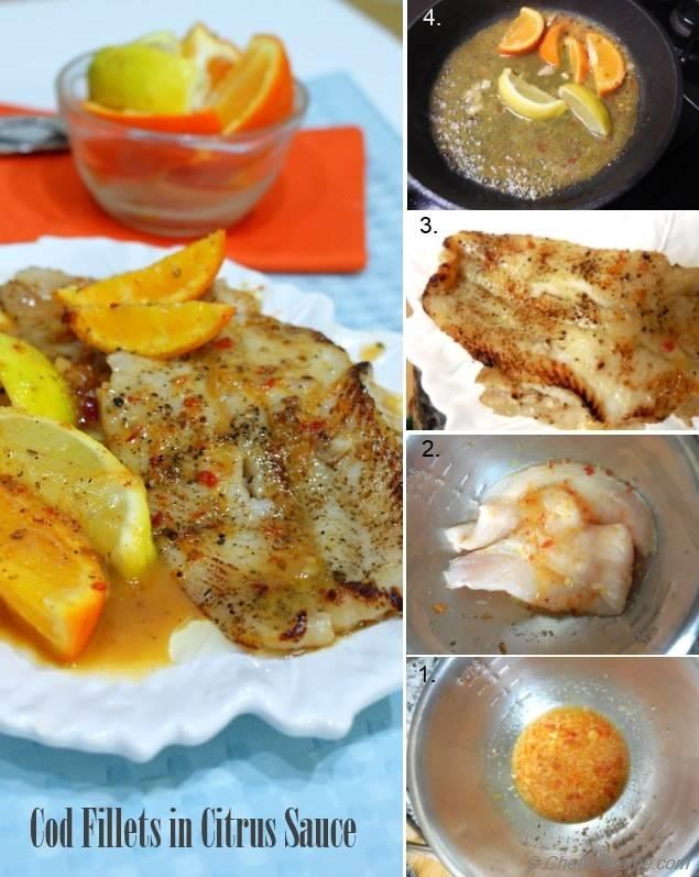 Cod in Citrus Sauce