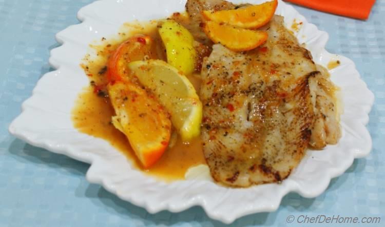 Cod in Citrus Sauce