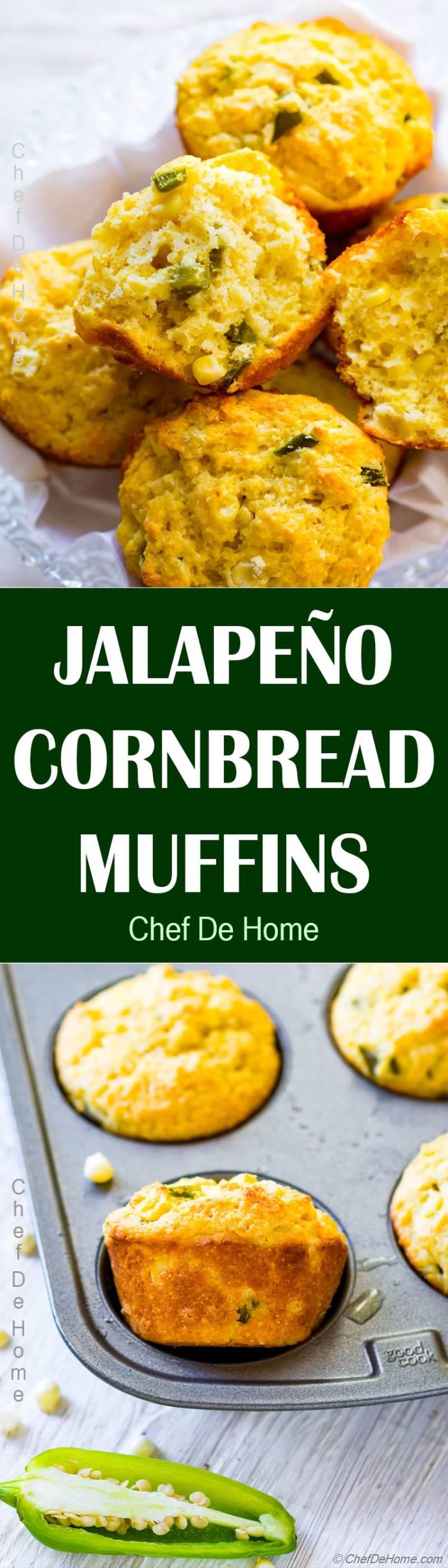 Moist and Sweet Cornbread Muffins to dunk in your favorite soup