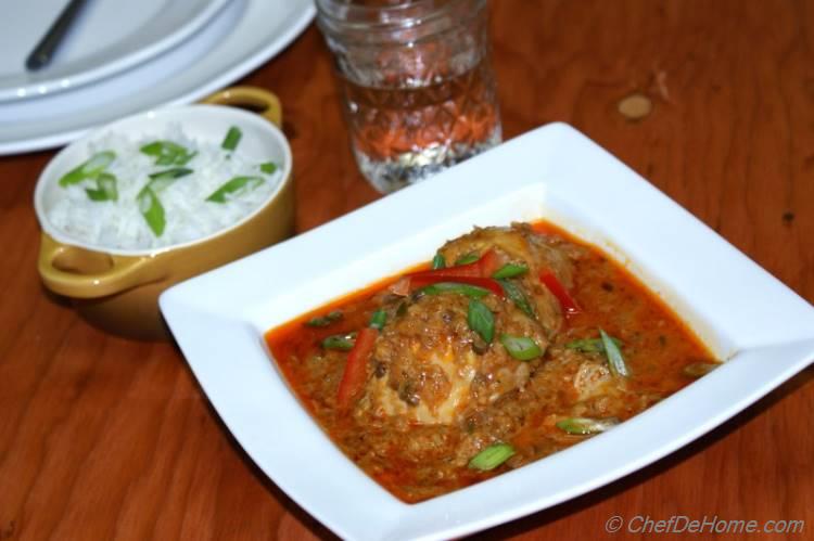 Indian Murg Dahiwala Fame Chicken in Yogurt Curry Sauce