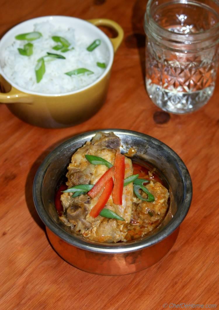 Indian Murg Dahiwala Fame Chicken in Yogurt Curry Sauce