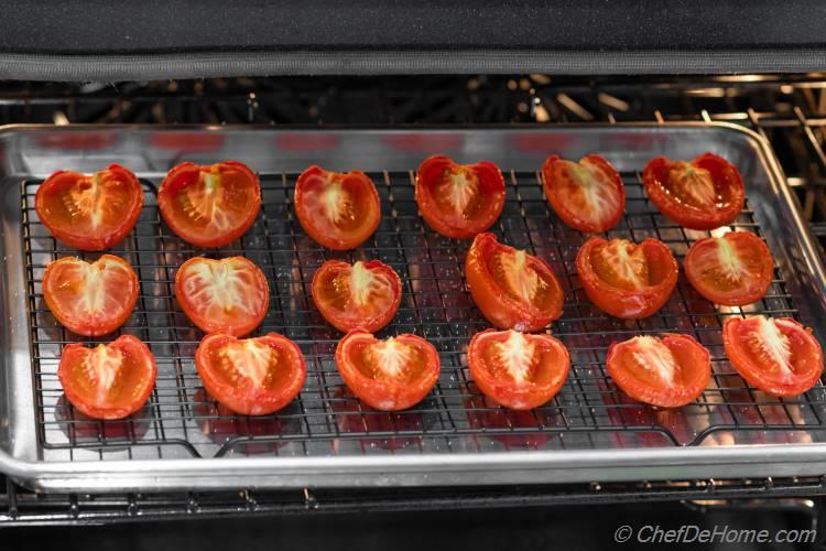 Making Sun Dried Tomatoes in Oven